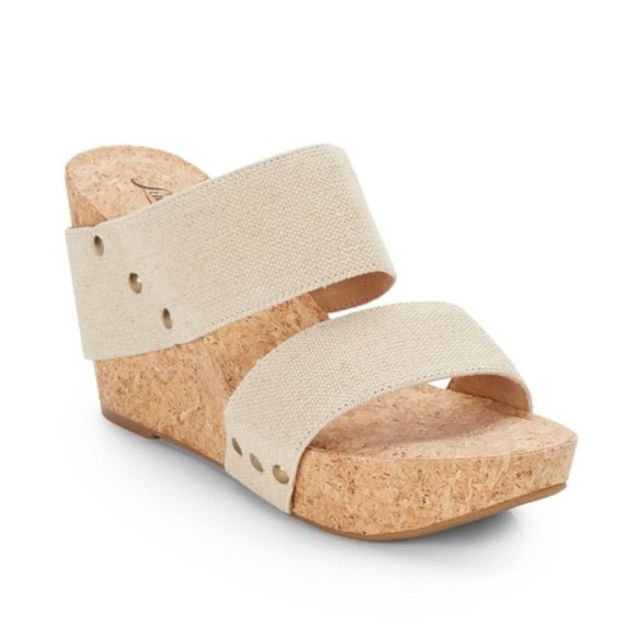 Lucky Brand "Magnolia" Strap Cork Sandal Sz. 7B - Picture 2 of 6